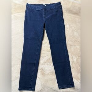 Lane Bryant Deep Blue Stretch Waist Skinny Jeans